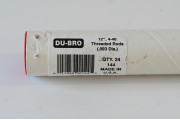 Du-Bro 4-40 Threaded Rods 